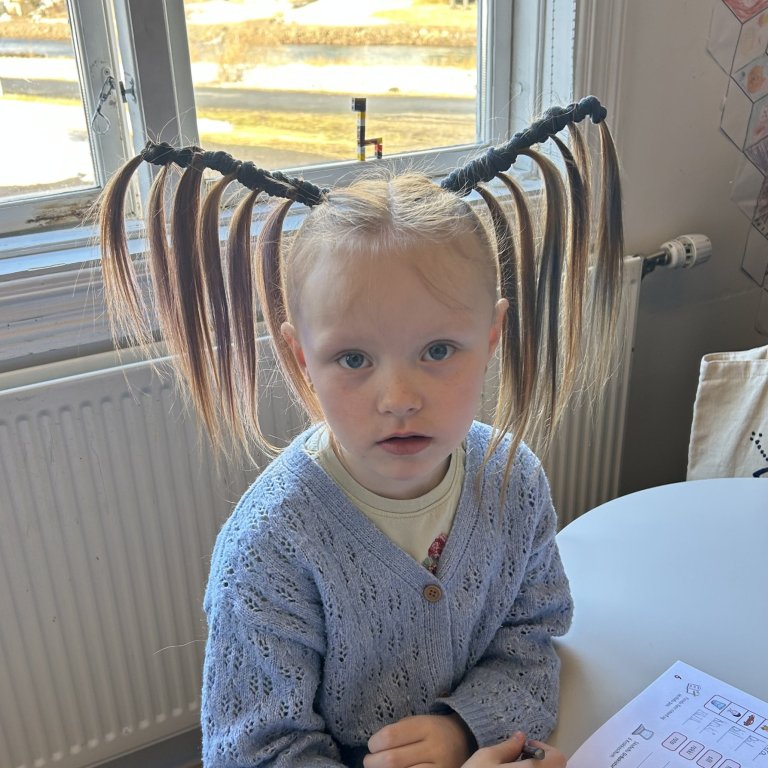 Brjálaður hárdagur í dag 17. apríl