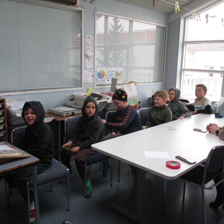 Síðustu dagar í myndmenntatímum