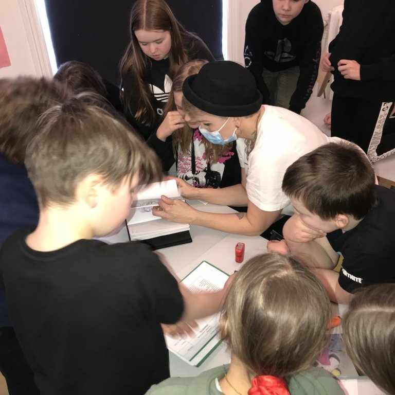 Rithöfundur í heimsókn