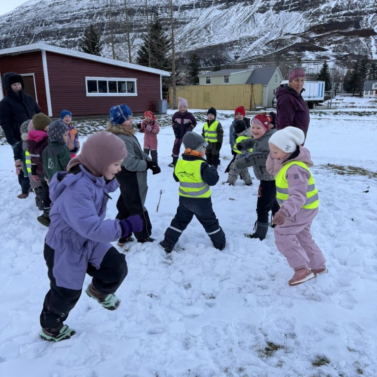 Samvinnuverkefni grunnskóladeildar og leikskóladeildar Seyðisfjarðarskóla