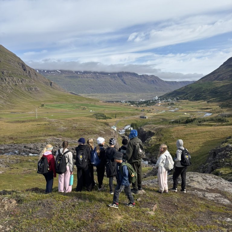 Gönguferð miðstigs