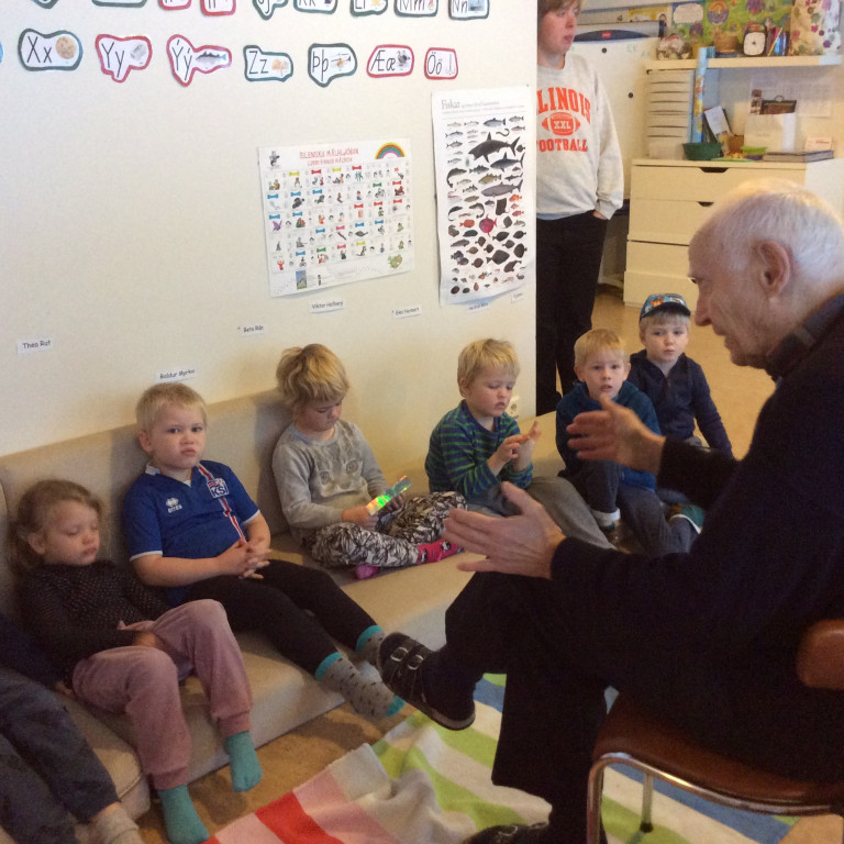 Heimsókn eldri borgara