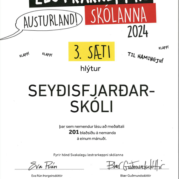 Svakalega lestrarkeppni skólanna 2024