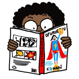 Grunnskóladeild Seyðisfjarðarskóla tekur þátt í Svakalegu lestrarkeppninni 2025!