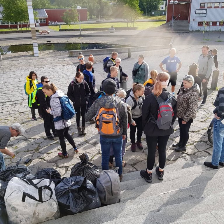 Lagt af stað í Lommann