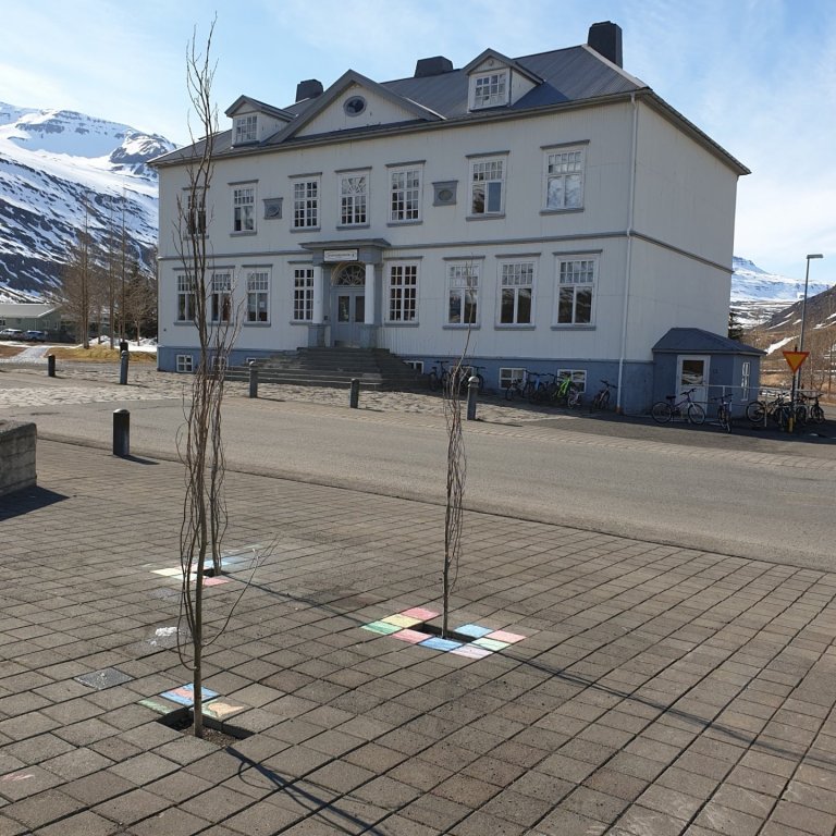 Skapað í góða veðrinu