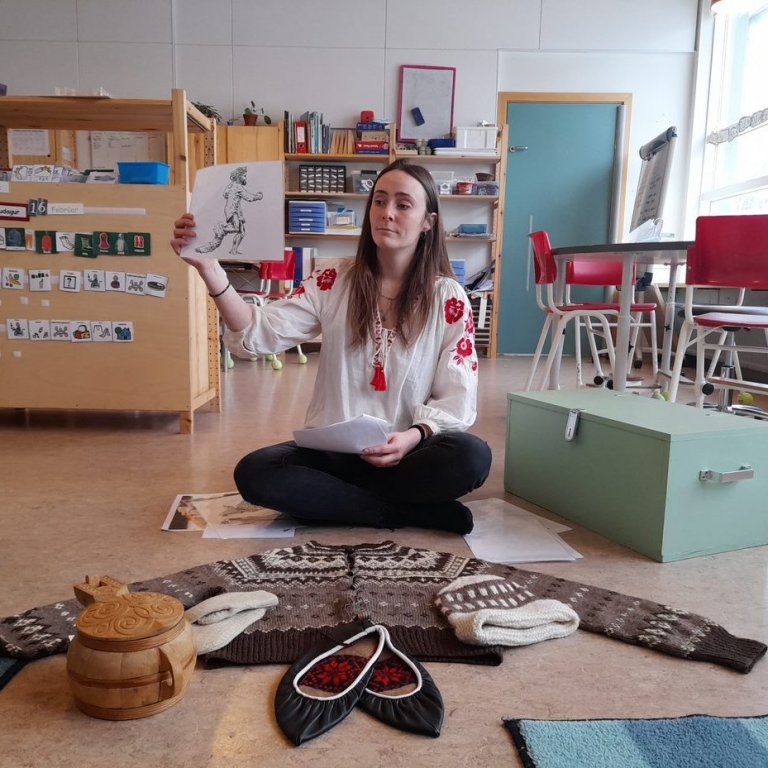 Þorrafræðsla á leikskóladeildinni