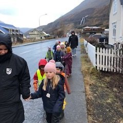 Útitími með regnbogahóp