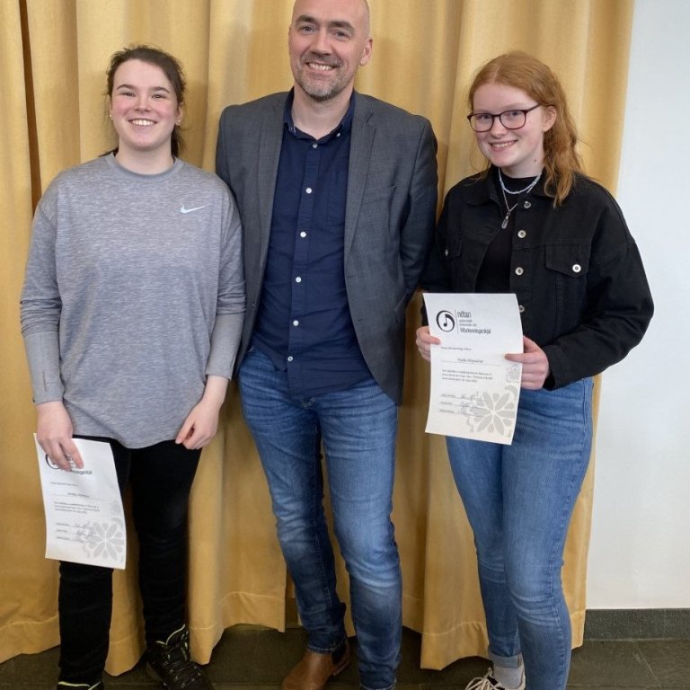 Listadeild Seyðisfjarðarskóla tók þátt í Nótunni