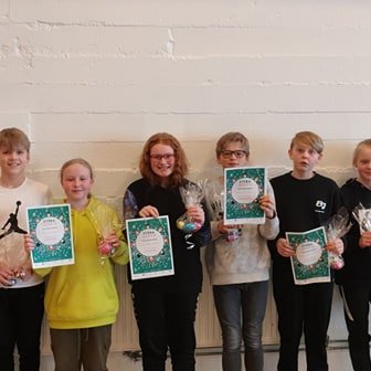 Stóra upplestrarkeppnin í Seyðisfjarðarskóla fór fram á sal föstudaginn 21. febrúar.